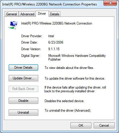 обновление драйвера сетевой карты