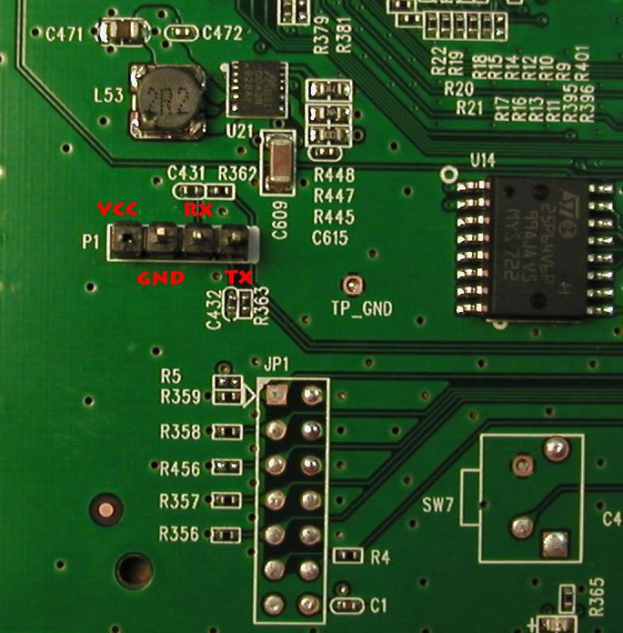 serial интерфейс на роутере TL-WR1043ND