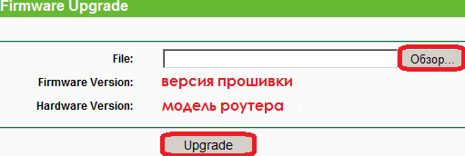 обновление прошивки