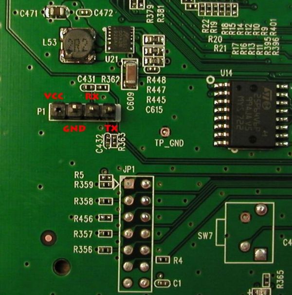 подключение переходника USB to UART.