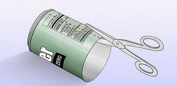 сделай сплошной разрез