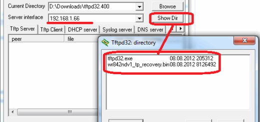 Восстановление слетевшей прошивки TP-LINK