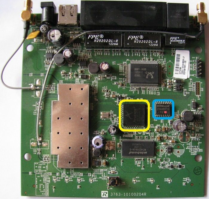 системная плата Linksys WRT160N